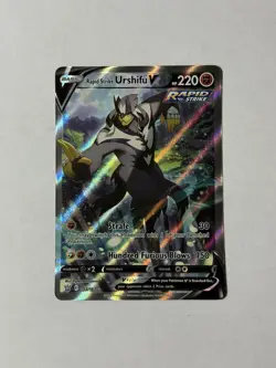 Pokemon Rapid Strike Urshifu V (Alternate Full Art) 153/163 Battle Styles Holo - Image 1