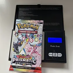 Prismatic Evolutions Booster Pack Pokemon - Heavy 22.8g - Image 1