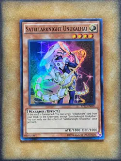 Yugioh Satellarknight Unukalhai AP07-EN005 Super Rare NM - Image 1