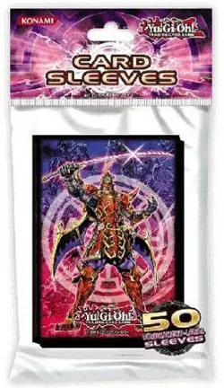 YUGIOH Legendary Six Samurai CARD SLEEVES (Small) 50ct - Image 1