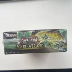 YuGiOh Age of Overlord : Sealed Booster Box of 24 Packs : 1st Edition IN HAND - Image 3