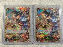 ONE PIECE CARRYING ON HIS WILL OP-13 SEC SABO LOT OF 2 OP13-120 SECRET - Image 1