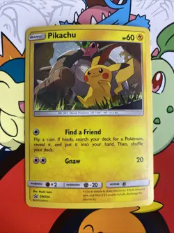 2019 Pokemon TCG Pikachu SM234 Black Star Promo Holo! NM - Image 1