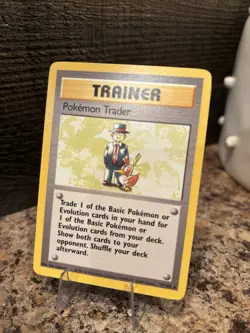 Pokemon TCG Card Pokemon Trader Base Set 77/102 Rare Near Mint Vintage - Image 1