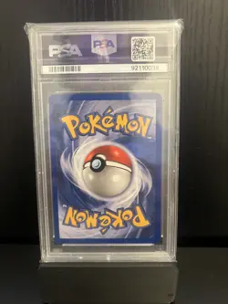 2000 Pokemon Base Set 2 Mewtwo #10 English Holo 10/130 - PSA 8 NM-MT - Image 2