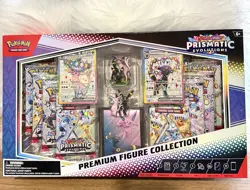 Pokemon TCG: Prismatic Evolutions Premium Figure Collection Factory Sealed Box - Image 1