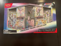 Pokemon TCG: Prismatic Evolutions Premium Figure Collection Factory Sealed Box - Image 1