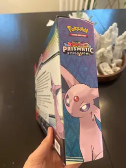Pokemon TCG: Prismatic Evolutions Premium Figure Collection Factory Sealed Box - Image 3