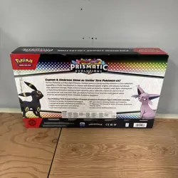 Pokemon TCG: Prismatic Evolutions Premium Figure Collection Factory Sealed Box - Image 4