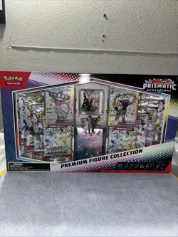 Pokemon TCG: Prismatic Evolutions Premium Figure Collection Factory Sealed Box - Image 1