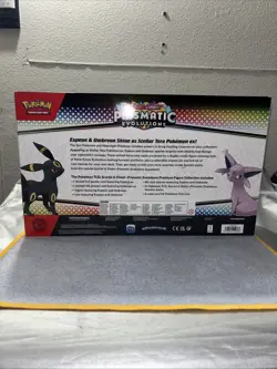 Pokemon TCG: Prismatic Evolutions Premium Figure Collection Factory Sealed Box - Image 2