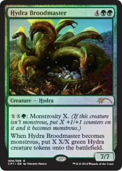1x FOIL HYDRA BROODMASTER - Journey into Nyx - MTG - Magic the Gathering NM - Image 1