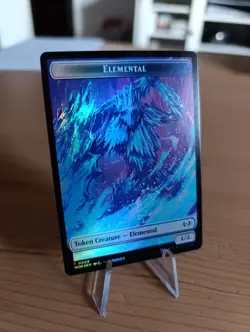 MTG Magic The Gathering Elemental / Food Token FOIL Eldraine WOE T 0009/13 - Image 1