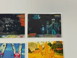 LOT OF 5 POKEMON TOPPS TV AND MOVIE CARDS HOLO ASH KOFFING PIKACHU - LP - Image 2