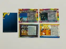 LOT OF 5 POKEMON TOPPS TV AND MOVIE CARDS HOLO ASH KOFFING PIKACHU - LP - Image 3