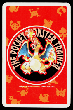 Tentacruel 4 of Spades 1996 Red Playing Cards Pokemon Japanese Near Mint - Image 2