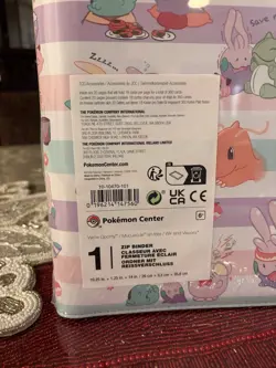 We’re Goomy Zip Binder 9 Pocket 360 Cards Pokemon Center Exclusive NEW SEALED - Image 4