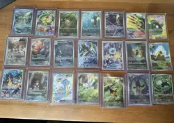 POKEMON ILLUSTRATION RARE AND FULL ART LOT!!! 55 TOTAL CARDS - Image 1