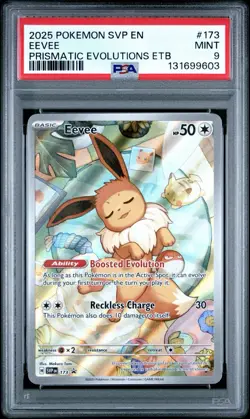 Eevee 173 Sv: Scarlet & Violet Promo Cards Holo PSA 9 - Image 1