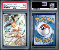 Eevee 173 Sv: Scarlet & Violet Promo Cards Holo PSA 9 - Image 3