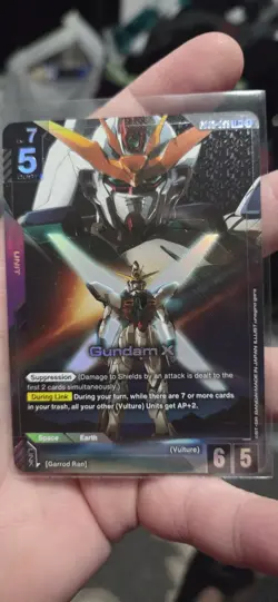 Gundam X (LR+) GD02-053 - Gundam TCG Card Game - Dual Impact *English - Image 1