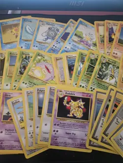 Pokemon 1999 Vintage Base Set Non-Holo Card Bundle X50 No duplicates! - Image 2