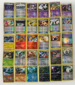 LOT of 150+ Holo and Reverse Holo Pokemon Cards! - Image 1