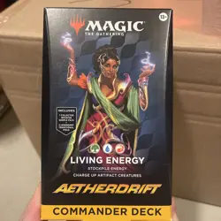 MtG - Aetherdrift Commander Deck - Living Energy NEW/SEALED - Image 1