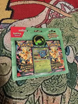Pokemon TCG Ascended Heroes 1x Triple Blister 2x Two Pack Blisters - Image 3
