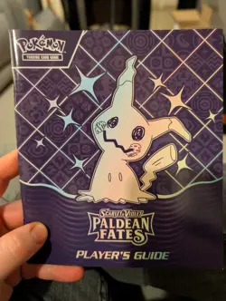 Pokemon Paldean Fates TCG Player's Guide Book - ETB fresh, rare and unused! - Image 1
