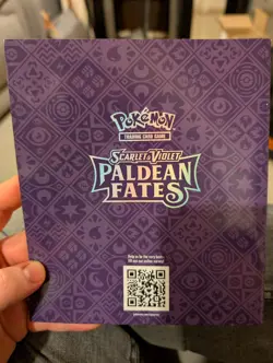 Pokemon Paldean Fates TCG Player's Guide Book - ETB fresh, rare and unused! - Image 2