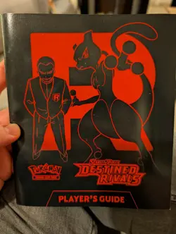 Pokemon Destined Rivals TCG Player's Guide Book - ETB fresh, rare and unused! - Image 1
