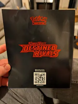 Pokemon Destined Rivals TCG Player's Guide Book - ETB fresh, rare and unused! - Image 2