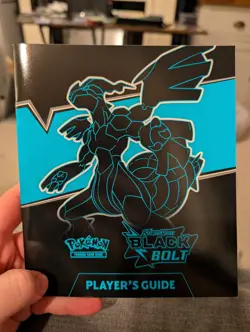 Pokemon Black Bolt TCG Player's Guide Book - ETB fresh, rare and unused! - Image 1