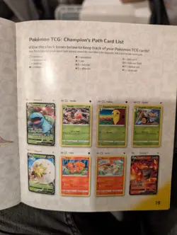 Pokemon Champion's Path TCG Player's Guide Book - ETB fresh, rare and unused! - Image 3