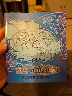 Pokemon Stellar Crown TCG Player's Guide Book - ETB fresh, rare and unused! - Image 1