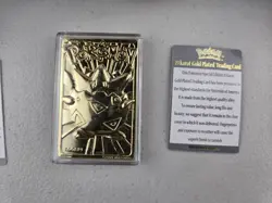 1999 Pokemon Burger King 23K Gold Plated Trading Card Lot of 3 Charizard W/ Box - Image 4