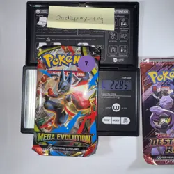 Mega Evolutions 22.85g Destined Rivals 22.48g Booster Pack Pokemon TCG 2 PACK - Image 5