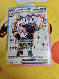 Pokemon Umbreon ex SVP 176 Premium Figure Collection Black Star Promo - Image 1