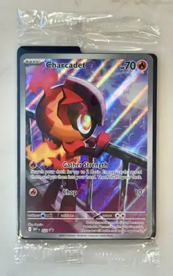 Pokemon Charcadet Black Star Promo 022 Phantasmal Flames ETB - SEALED - Image 1