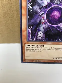 Caius the Shadow Monarch SR01-EN004 1st Edition Common Yugioh Mod Play - Image 5