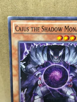 Caius the Shadow Monarch SR01-EN004 1st Edition Common Yugioh Mod Play - Image 2