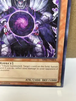 Caius the Shadow Monarch SR01-EN004 1st Edition Common Yugioh Mod Play - Image 4