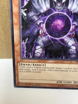 Caius the Shadow Monarch SR01-EN004 1st Edition Common Yugioh Mod Play - Image 5