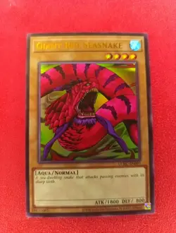 Giant Red Seasnake LCKC-EN097 Unlimited Ultra Rare’s NM FREE SHIPPING! - Image 1