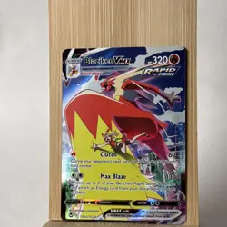 Pokemon TCG Blaziken VMAX TG15/TG30 Silver Tempest Near Mint/Mint Condition - Image 1