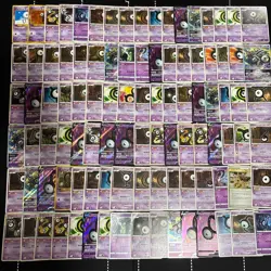Pokemon Card Unown 100 Cards Lot Old Back Vintage Bulk Set Japanese - Image 1