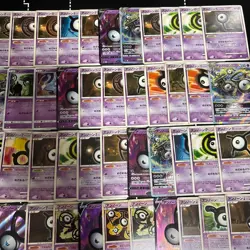 Pokemon Card Unown 100 Cards Lot Old Back Vintage Bulk Set Japanese - Image 3