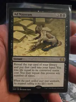 MTG Ad Nauseam Double Masters 076/332 Regular Rare - Image 1