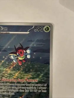 Pokemon TCG Ledian Illustration Rare Sv07 Stellar Crown 144/142 NM Condition - Image 3